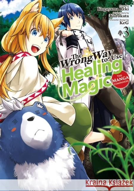 The Wrong Way to Use Healing Magic Volume 3: The Manga Companion Kurokata 9781642732313 Social Club Books