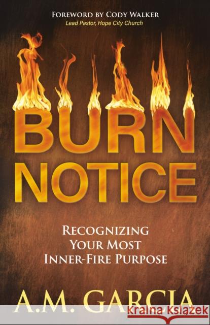 Burn Notice: Recognizing Your Most Inner-Fire Purpose A. M. Garcia Cody Walker 9781642799446 Morgan James Faith