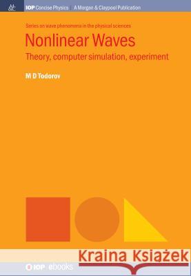 Nonlinear Waves: Theory, Computer Simulation, Experiment Todorov 9781643270449 Iop Concise Physics