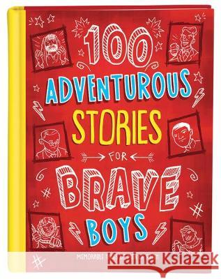 100 Adventurous Stories for Brave Boys: Memorable Tales of Men of Faith Glenn Hascall 9781643523569 Shiloh Kidz