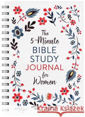 The 5-Minute Bible Study Journal for Women Compiled by Barbour Staff 9781643525464 Barbour Publishing