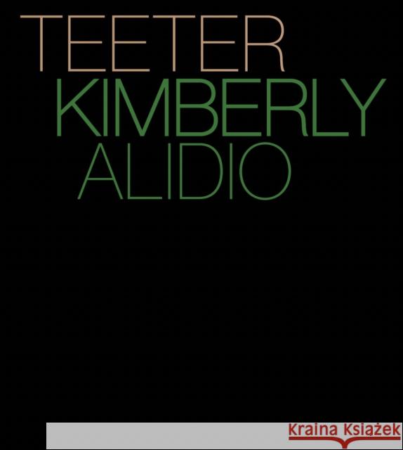 Teeter Kimberly Alidio 9781643621739 Nightboat Books