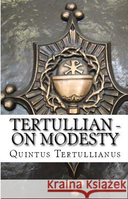 On Modesty Tertullian 9781643730806