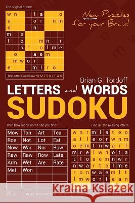 Letters and Words Sudoku Brian G. Tordoff 9781643760179 