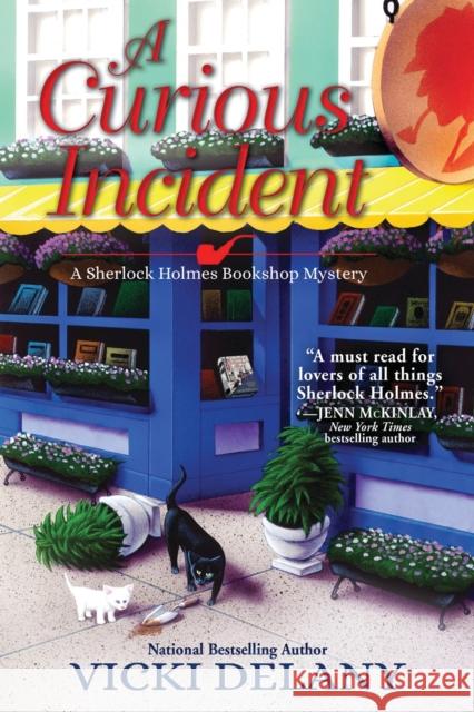 A Curious Incident: A Sherlock Holmes Bookshop Mystery Vicki Delany 9781643858043 Crooked Lane Books