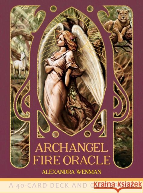 Archangel Fire Oracle Alexandra Wenman Aveliya Savina Diana Cooper 9781644112786 Findhorn Press