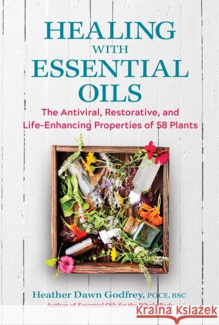 Healing with Essential Oils: The Antiviral, Restorative, and Life-Enhancing Properties of 58 Plants Heather Dawn Godfrey 9781644113899 Inner Traditions Bear and Company