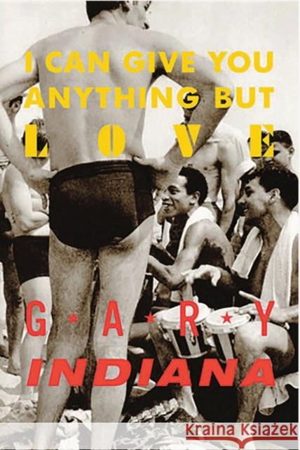 I Can Give You Anything But Love Gary Indiana 9781644213896 Seven Stories Press,U.S.