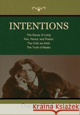 Intentions Oscar Wilde 9781644394571