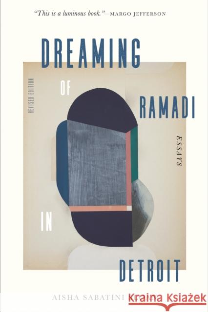 Dreaming of Ramadi in Detroit: Essays Aisha Sabatini Sloan 9781644452714 Graywolf Press