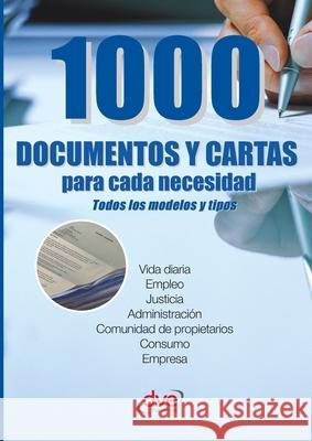 1000 documentos y cartas para cada necesidad Varios Autores 9781644611623