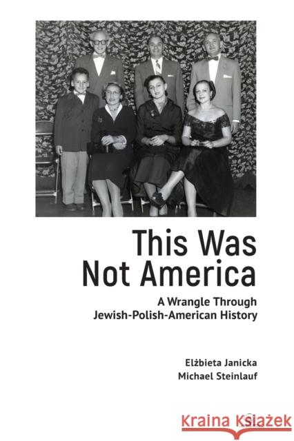 This Was Not America: A Wrangle Through Jewish-Polish-American History Michael Steinlauf Elżbieta Janicka 9781644698402 Cherry Orchard Books