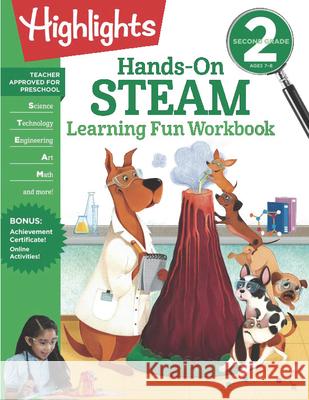 Second Grade Hands-On Steam Learning Fun Workbook Highlights Learning 9781644722978 