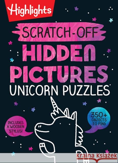 Scratch-Off Hidden Pictures Unicorn Puzzles  9781644729168 Highlights Press