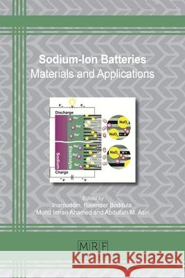 Sodium-Ion Batteries: Materials and Applications Inamuddin 9781644900826