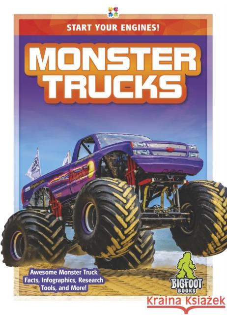 Monster Trucks Martha London 9781644942178 Bigfoot Books