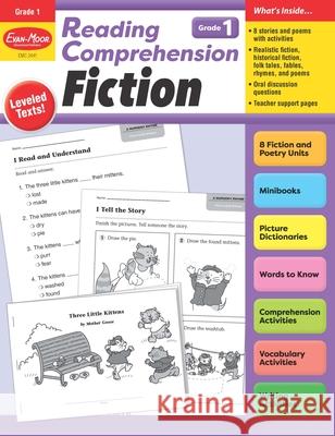 Reading Comprehension: Fiction, Grade 1 Teacher Resource Evan-Moor Corporation 9781645143468 Evan-Moor Educational Publishers