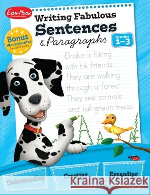 Writing Fabulous Sentences and Paragraphs, Grades 1 - 3 Teacher Resource Evan-Moor Educational Publishers 9781645144076 Evan-Moor Educational Publishers