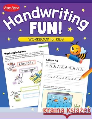 Handwriting Fun!, All Grades Workbook Evan-Moor Educational Publishers 9781645144113 Evan-Moor Educational Publishers