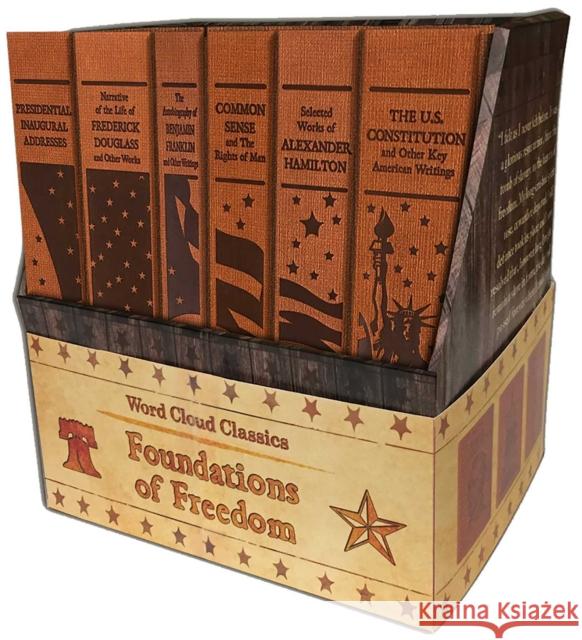 Foundations of Freedom Word Cloud Boxed Set Editors of Canterbury Classics 9781645170013 Readerlink Distribution Services, LLC