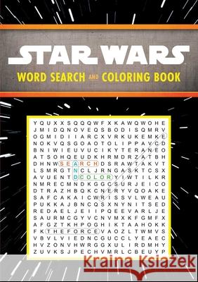 Star Wars: Word Search and Coloring Book Editors of Thunder Bay Press 9781645174073 Thunder Bay Press
