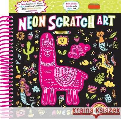 Neon Scratch Art Editors of Silver Dolphin Books          Matthew Tyler Wilson 9781645174530