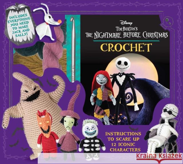 Disney Tim Burton's The Nightmare Before Christmas Crochet Ilaria Caliri 9781645175780