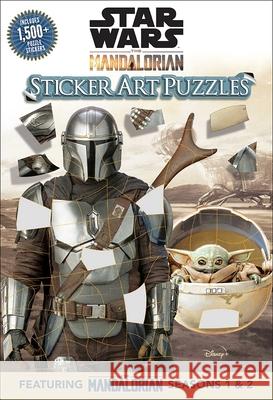 Star Wars: The Mandalorian Sticker Art Puzzles Editors of Thunder Bay Press 9781645176411 Thunder Bay Press