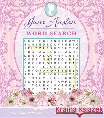 Jane Austen Word Search Editors of Thunder Bay Press 9781645178613 Thunder Bay Press