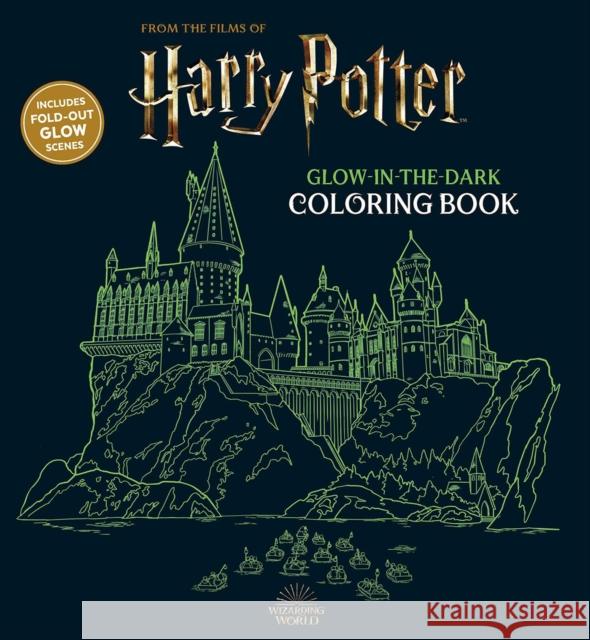 Harry Potter Glow in the Dark Coloring Book Editors of Thunder Bay Press 9781645179009 Thunder Bay Press