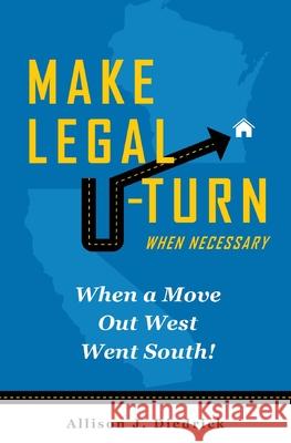 Make Legal U-Turn When Necessary Allison J Diedrick 9781645381716 Ten16 Press