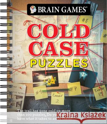 Brain Games - Cold Case Puzzles Publications International Ltd 9781645580607 Publications International, Ltd.