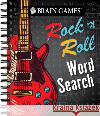 Brain Games - Rock 'n' Roll Word Search Publications International Ltd 9781645580669 Publications International, Ltd.