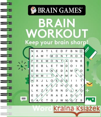 Brain Games - Brain Workout: Word Search Publications International Ltd 9781645580706 Publications International, Ltd.