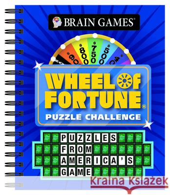 Brain Games - Wheel of Fortune Puzzle Challenge Publications International Ltd 9781645580812 Publications International, Ltd.