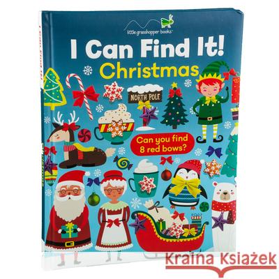 I Can Find It! Christmas (Large Padded Board Book) Little Grasshopper Books 9781645588078