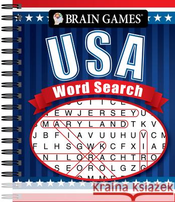 Brain Games - USA Word Search (#4): Volume 4 Publications International Ltd           Brain Games 9781645589860