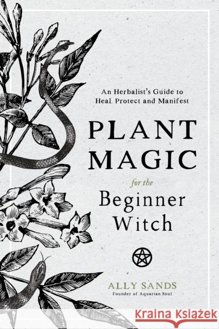 Plant Magic for the Beginner Witch: An Herbalist's Guide to Heal, Protect and Manifest Ally Sands 9781645670032