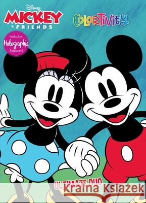 Disney Mickey & Friends: Ultimate Duo: Colortivity Editors of Dreamtivity 9781645882305 Dreamtivity