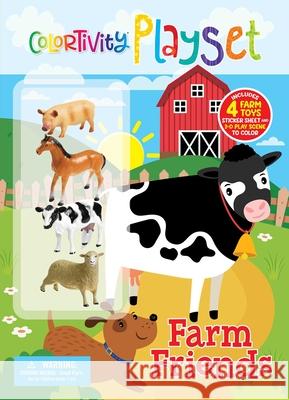 Farm Friends Playset: Colortivity Playset Editors of Dreamtivity 9781645884217 Dreamtivity