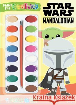 Star Wars the Mandalorian: May the Force Be with You: Paint Box Colortivity Editors of Dreamtivity 9781645885535 Dreamtivity