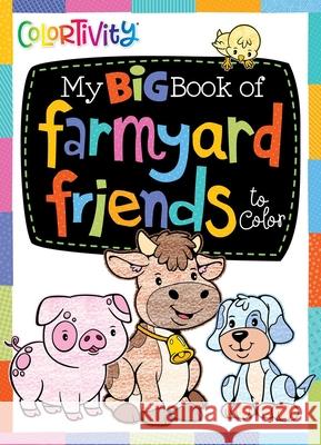 My Big Book of Farmyard Friends to Color Editors of Dreamtivity                   John Jordan 9781645886365 Dreamtivity