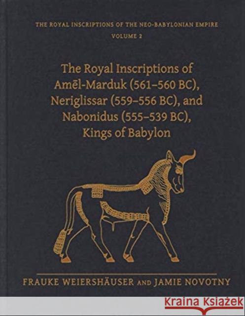 The Royal Inscriptions of Amēl-Marduk (561-560 Bc), Neriglissar (559-556 Bc), and Nabonidus (555-539 Bc), Kings of Babylon Weiershäuser, Frauke 9781646021079 Eisenbrauns