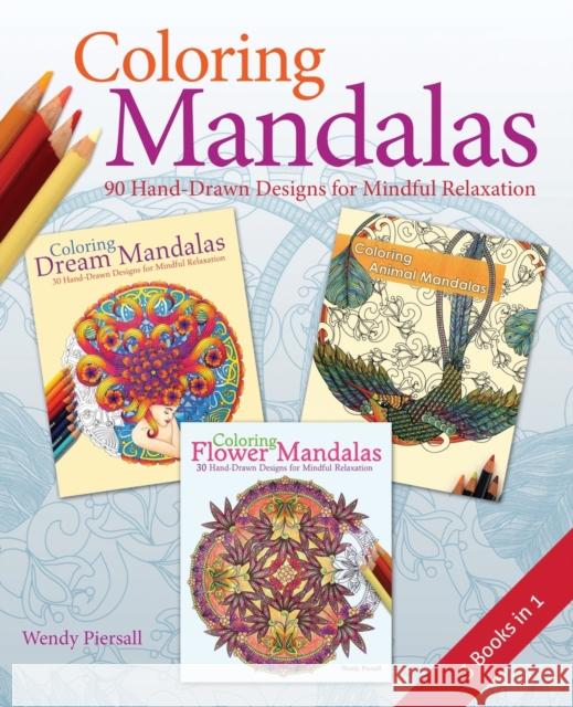 Coloring Mandalas 3-in-1 Pack Wendy Piersall 9781646041695 Ulysses Press