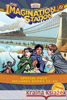 Imagination Station Books 3-Pack: Freedom at the Falls / Terror in the Tunnel / Rescue on the River Marianne Hering 9781646070138 Focus on the Family Publishing