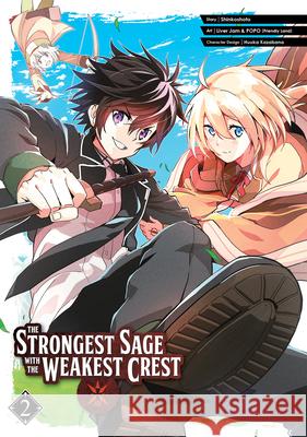The Strongest Sage with the Weakest Crest 02 Shinkoshoto 9781646090419 Square Enix Manga