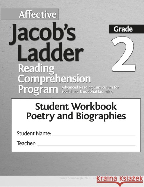 Affective Jacob's Ladder Reading Comprehension Program: Grade 2, Student Workbooks, Poetry and Biographies (Set of 5) Tamra Stambaugh Joyce Vantassel-Baska 9781646321827 Routledge