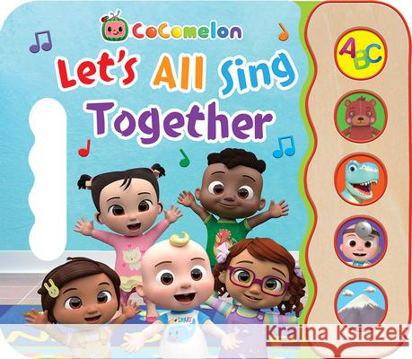 Cocomelon Let's All Sing Together Cottage Door Press 9781646383511 Cottage Door Press