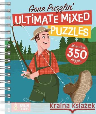 Gone Puzzlin\' Ultimate Mixed Puzzles Parragon Books 9781646385003