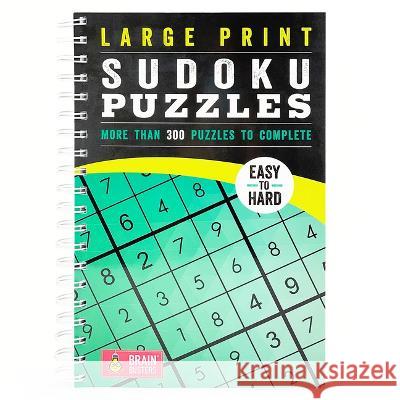 Large Print Sudoku Puzzles Green: Easy to Hard Parragon Books 9781646385010 Parragon